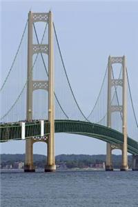 A Cool View of Historic Mackinac Suspension Bridge Michigan USA Journal