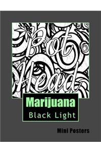 Marijuana Black Light Mini Posters