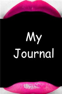 My Journal Hot Pink Lips