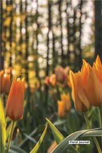 Floral Journal - Yellow Tulip Forest