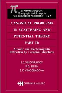 Canonical Problems in Scattering and Potential Theory Part II: Acoustic and Electromagnetic Diffraction by Canonical Structures