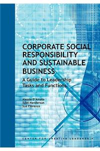 Corporate Social Responsibility and Sustainable Business