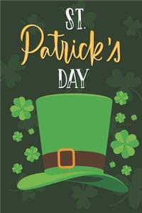 St patrick's Day Hat Notebook