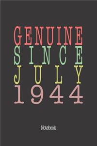 Genuine Since July 1944