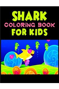 Shark Coloring Book For kids