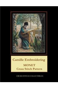 Camille Embroidering