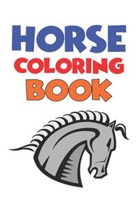 Horse coloring book