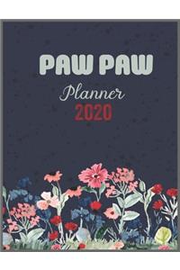 PAW PAW Planner 2020
