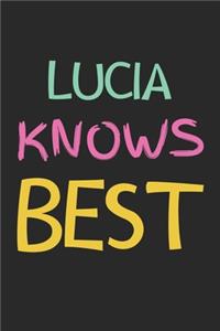 Lucia Knows Best