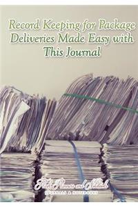 Record Keeping for Package Deliveries Made Easy with This Journal