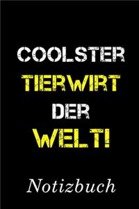 Coolster Tierwirt Der Welt Notizbuch