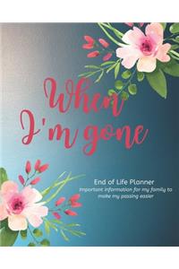 When I'm Gone - End of Life Planner