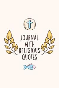 Journal With Religious Quotes