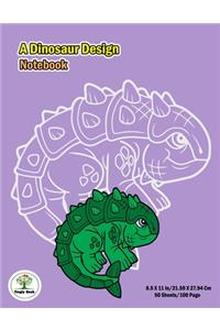 A dinosaur Design Notebook