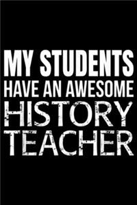 My students have an awesome history teacher