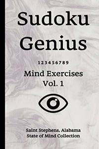 Sudoku Genius Mind Exercises Volume 1