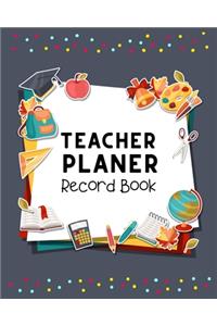 Teacher Planner Record Book