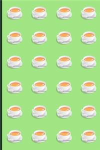 Cup of Tea Pattern Notebook