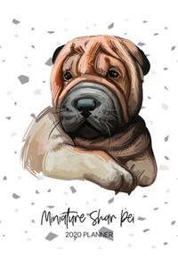 Miniature Shar Pei 2020 Planner