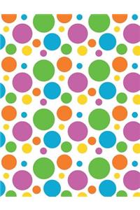 Bright Polka Dots Journal, Wide Ruled