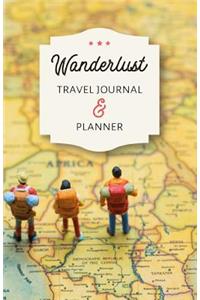 Wanderlust Travel Journal and Planner