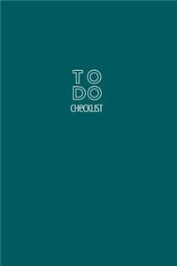 To Do Checklist