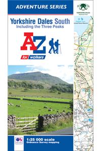 Yorkshire Dales South A-Z Adventure Atlas