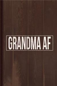 Grandma AF Journal Notebook