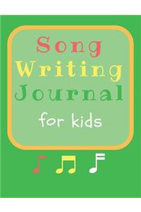 Songwriting Journal for Kids