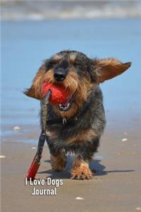 I Love Dog Journal