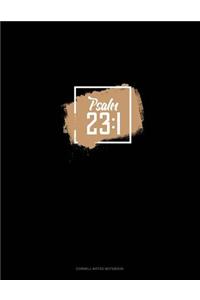 Psalm 23: 1: Cornell Notes Notebook