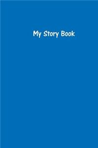 My Story Book - Create Your Own Picture Book in Cobalt Blue