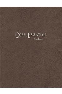 Core Essentials Notebook: 1/10 Inch Cross Section Ruled