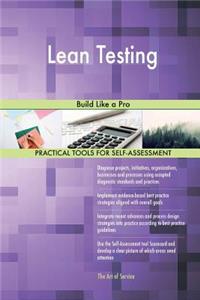 Lean Testing