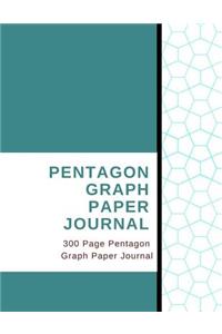 Pentagon Graph Paper Journal - 300 Page Pentagon Graph Paper Journal