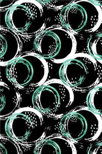 Journal Notebook Batik Circles Pattern 3