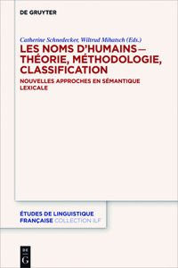 Les noms d’humains – théorie, méthodologie, classification