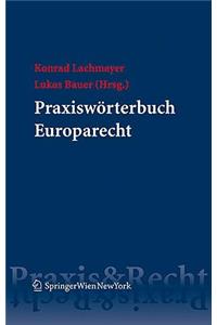 Praxisw Rterbuch Europarecht