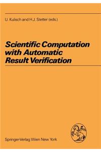 Scientific Computation with Automatic Result Verification