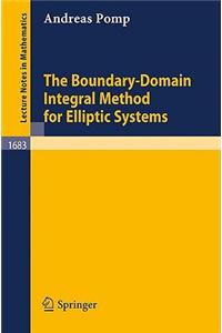 Boundary-Domain Integral Method for Elliptic Systems