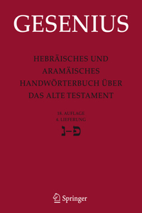 Hebräisches Und Aramäisches Handwörterbuch Über Das Alte Testament
