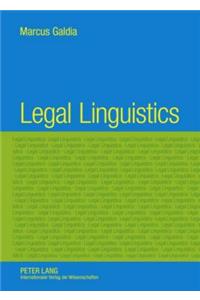 Legal Linguistics