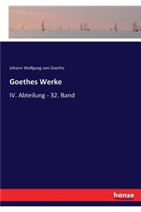 Goethes Werke