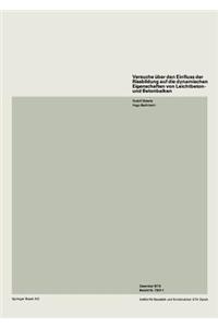 Versuche Über Den Einfluss Der Rissbildung Auf Die Dynamischen Eigenschaften Von Leichtbeton- Und Betonbalken