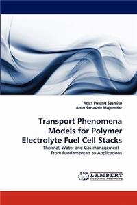 Transport Phenomena Models for Polymer Electrolyte Fuel Cell Stacks