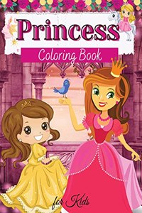 Princess Coloring Book for Kids