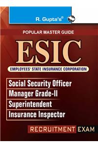 Esic - Insurance Inspector/Managers Etc. Guide