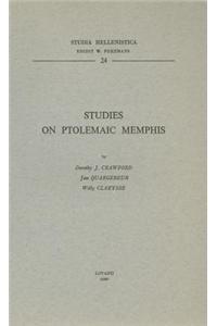 Studies on Ptolemaic Memphis