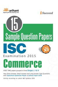 15 Sample Question Papers ISC Commerce class 12th