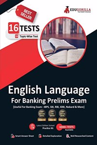 English Language For Banking Prelims Exam 16 Solved Topic-Wise Tests For SBI/IBPS/RBI/IDBI Bank/Nabard/Clerk/PO